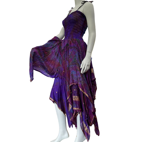 Pretty Purple & Magenta Pixie Dress