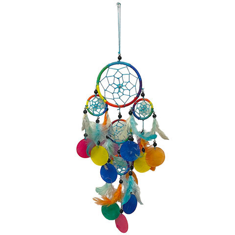 Rainbow Triple Dreamcatcher Cascade