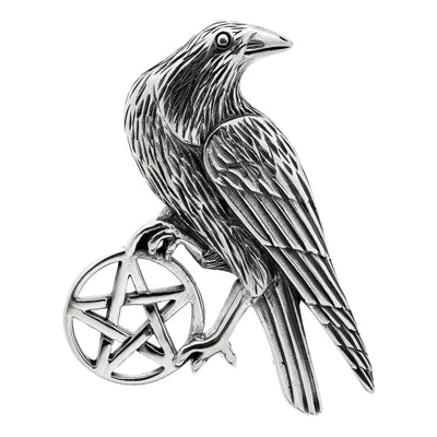 Raven Pentagram Pendant