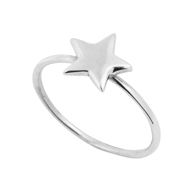 Beautiful Silver Star Ring