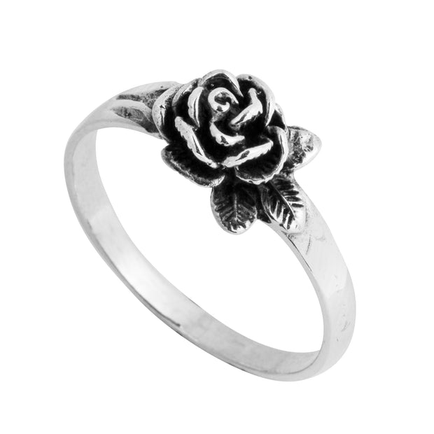 Beautiful Silver Flower Ring