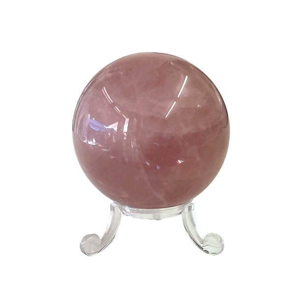 Rose Quartz Crystal Ball