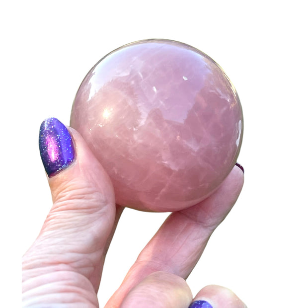 Rose Quartz Crystal Ball