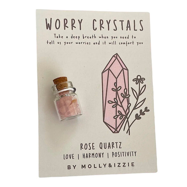 Rose Quartz Worry Crystals