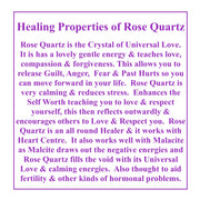 Rose Quartz Pentagram Chakra Pendulum