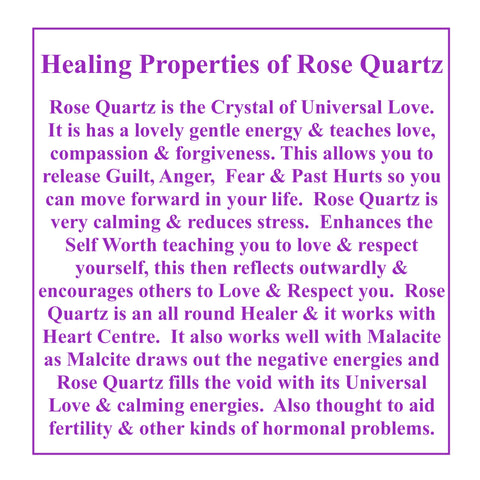 Aura Rose Quartz Crystal Ball