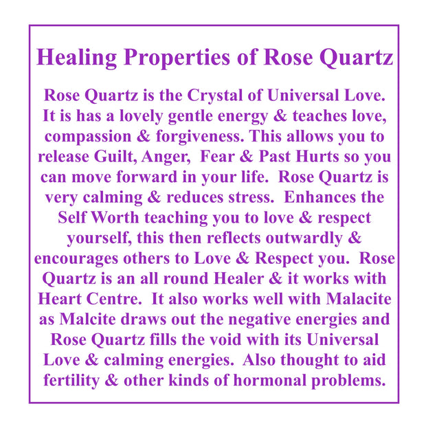 Aura Rose Quartz Crystal Ball