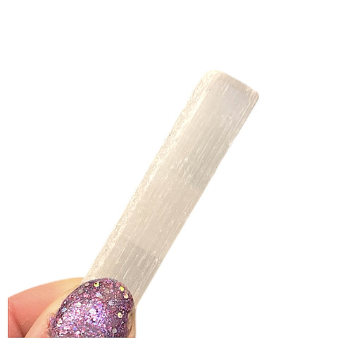 Selenite Charging Sticks - 6cm