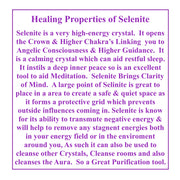 Selenite Triple Moon Cleansing & Charging  Dish