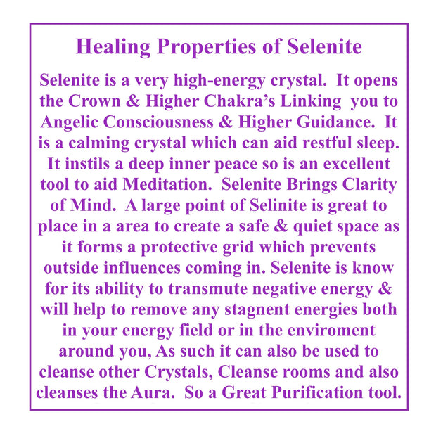 Selenite Triple Moon Cleansing & Charging  Dish