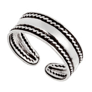 Silver Band Toe Ring