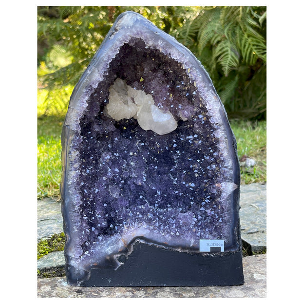 Beautiful Amethyst Cathedral / Church Geode - 9" High