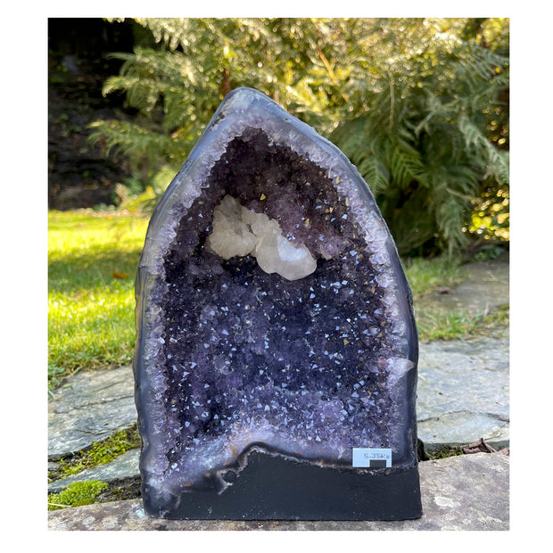 Beautiful Amethyst Cathedral / Church Geode - 9" High