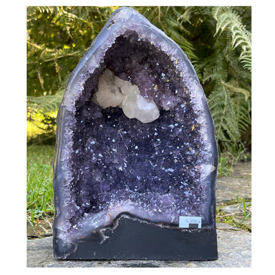 Beautiful Amethyst Cathedral / Church Geode - 9" High