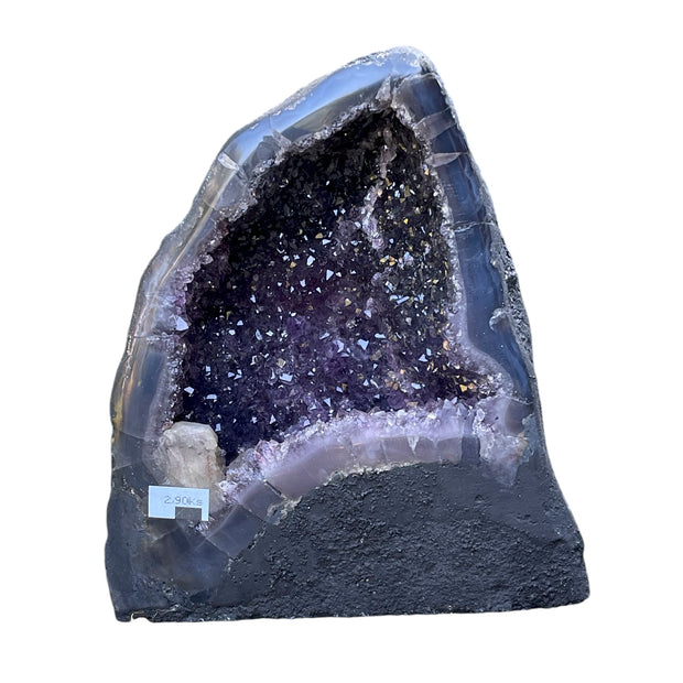 Beautiful Brazilian Amethyst Cathedral / Church Geode