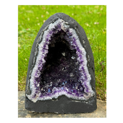 Beautiful Uruguayan Amethyst Geode - 7"