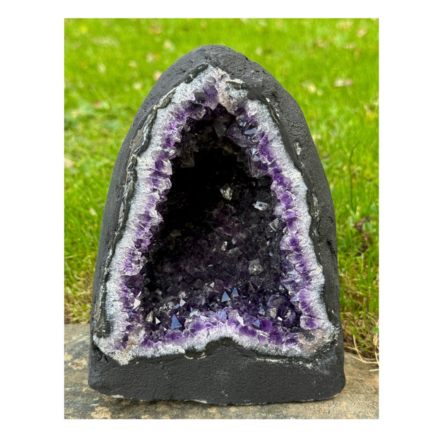 Beautiful Uruguayan Amethyst Geode - 7"