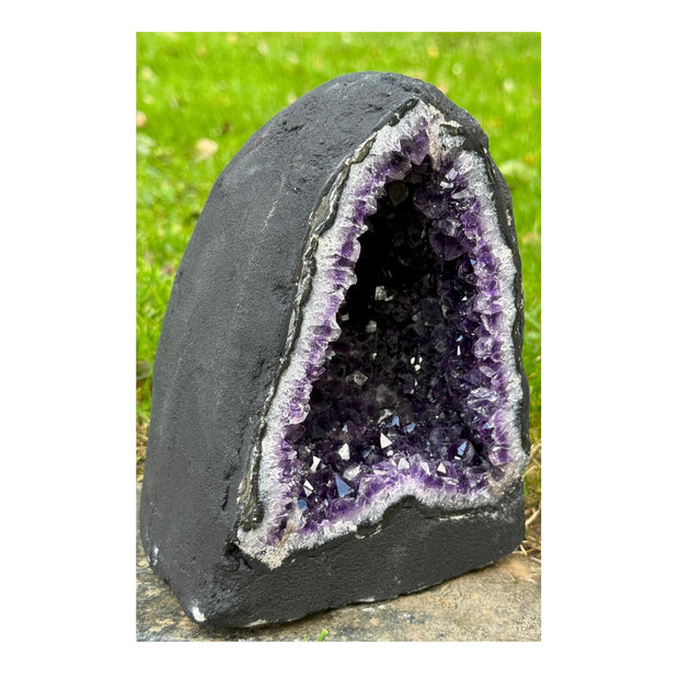Beautiful Uruguayan Amethyst Geode - 7"