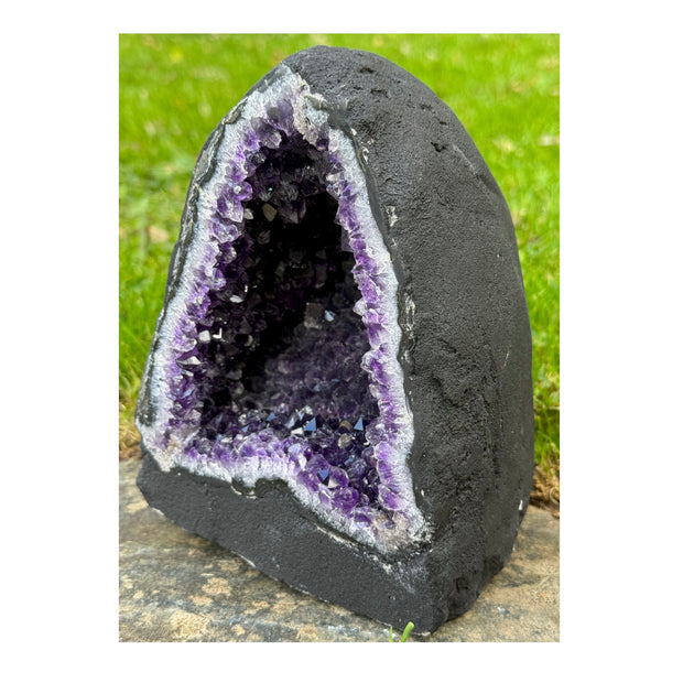 Beautiful Uruguayan Amethyst Geode - 7"