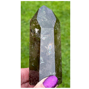 Large Smoky Quartz Generator  Point - approx 4 inches high