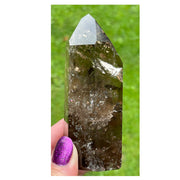 Large Smoky Quartz Generator  Point - approx 4 inches high