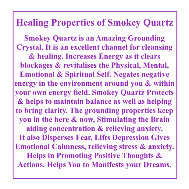 Large Smokey Quartz Point Cluster