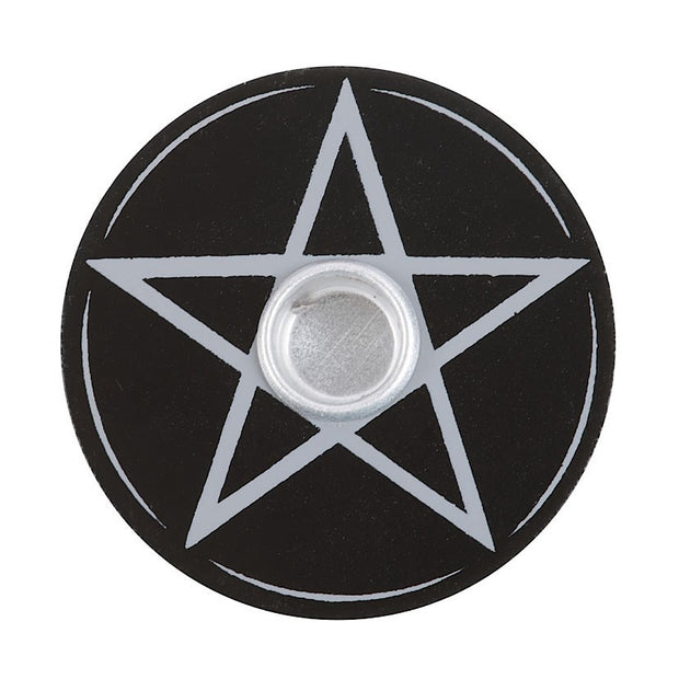 Pentagram Spell Candle Holder