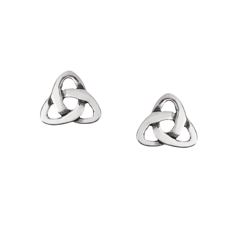 Pretty Trinity Knot Studs