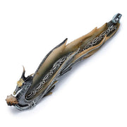 Shimmering Celtic Dragon Ashcatcher Incense Burner