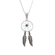 Traditional Large Dreamcatcher Necklace