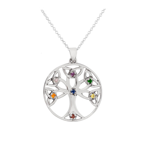 Stunning Chakra Tree Pendant