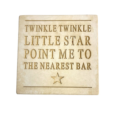 Twinkle Twinkle Marble Plaque