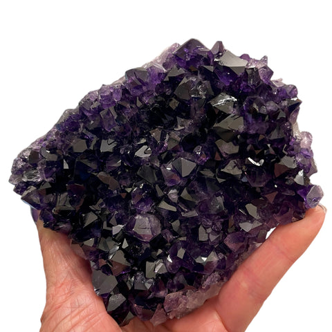 Beautiful Deep Purple Large Amethyst Bed