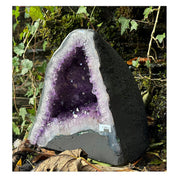 Beautiful Uruguayan Amethyst Cathedral / Church Geode - 9" High