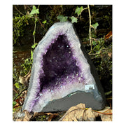 Beautiful Uruguayan Amethyst Cathedral / Church Geode - 9" High
