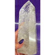 X Large Rainbow Filled Clear Quartz Generator