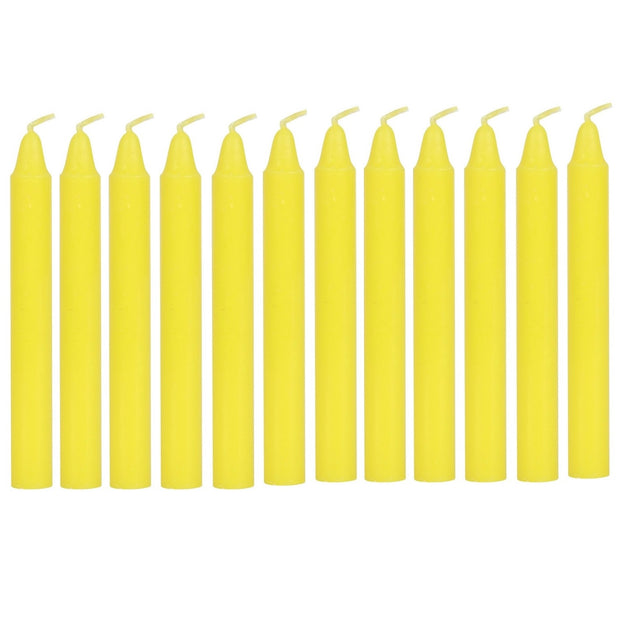 Yellow Spell Candles for Success