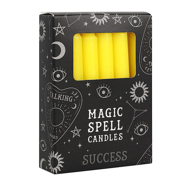 Yellow Spell Candles for Success