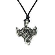 Metal Elemental Dragon Necklace