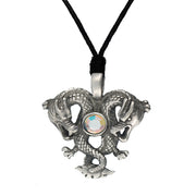 Pewter Dragon Necklace 46