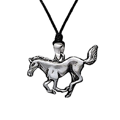 Pewter Horse Necklace 4 Pewter Horse Necklace 4