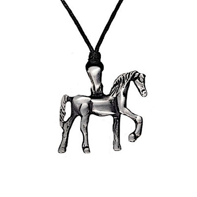 Pewter Horse Necklace 8