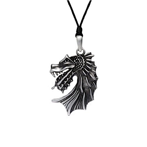 Pewter Dragon Necklace 31