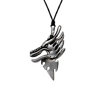 Pewter Dragon Necklace 33