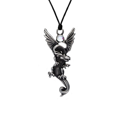 Pewter Dragon Necklace 36