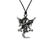 Pewter Dragon Necklace 8