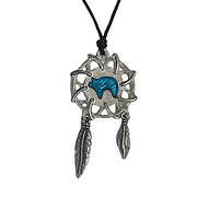 Pewter Dreamcatcher Necklace 3