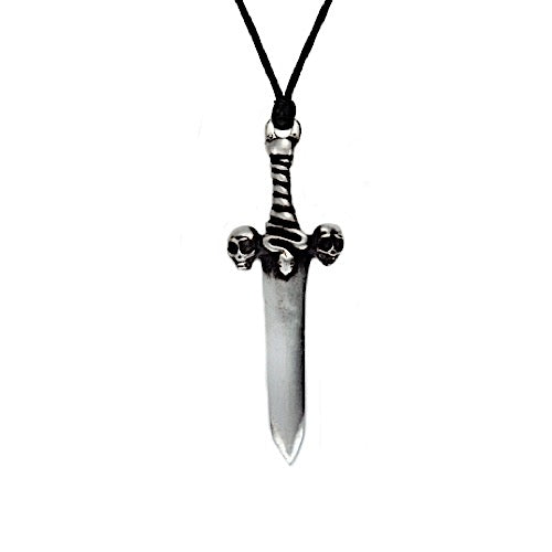 Gothic Pewter Necklace 14