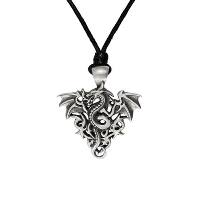 Pewter Dragon Necklace 15