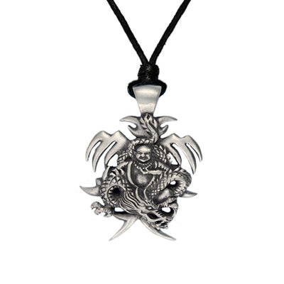 Pewter Dragon Necklace 22